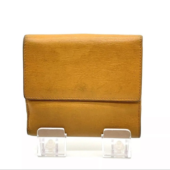 Authentic  Gucci Jackie Mustard yellow leather wallet W/Bag  NS120050 - Picture 4 of 16